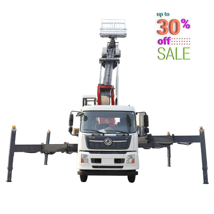 25m-46m 4x4 High-altitude Operation Truck aerial working truck Euro 4 Bucket Aerial Working Truck