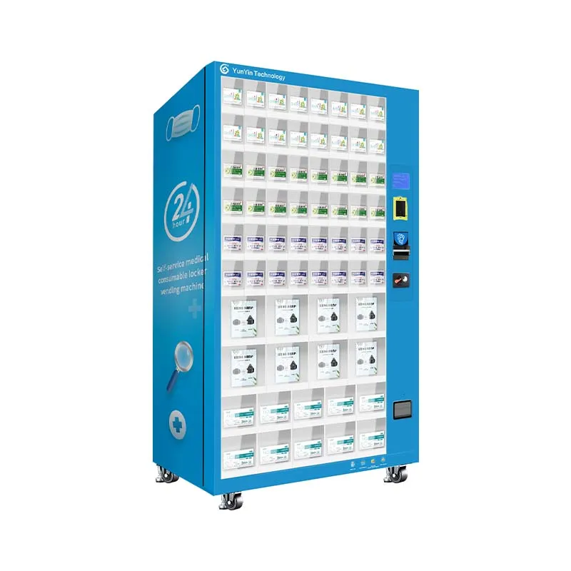 Customized intelligent scanning code 66 door sub-cabinet beverage snacks medical supplies vending machine