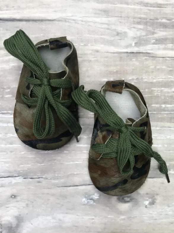 New Baby Shoes Retro Leather Boy Girl Multicolor Toddler Rubber Sole Anti-slip First Walkers Infant Newborn Shoes