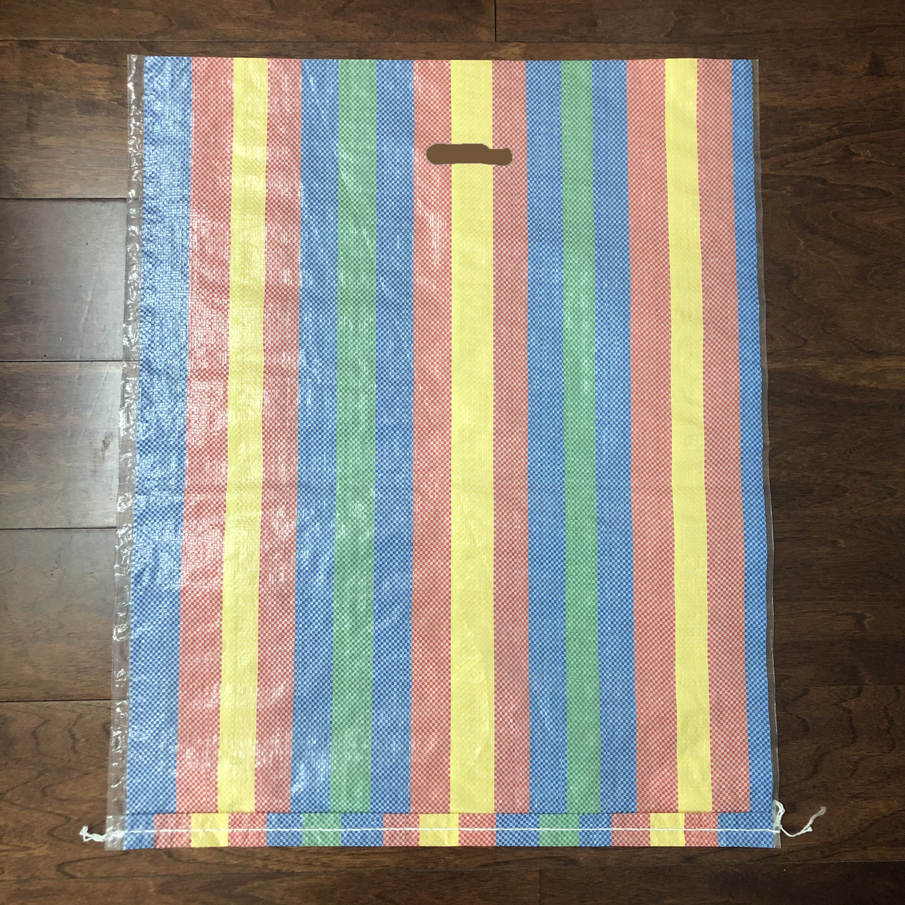 Ghana Empty Sacks 25 kg 50kg 100kg PP Woven Polypropylene Rice Sugar Maize Packaging Bags