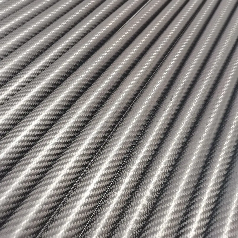 21.5mm 3K carbon fiber pool cue shafts butt tube,silk polished surface carbon tube