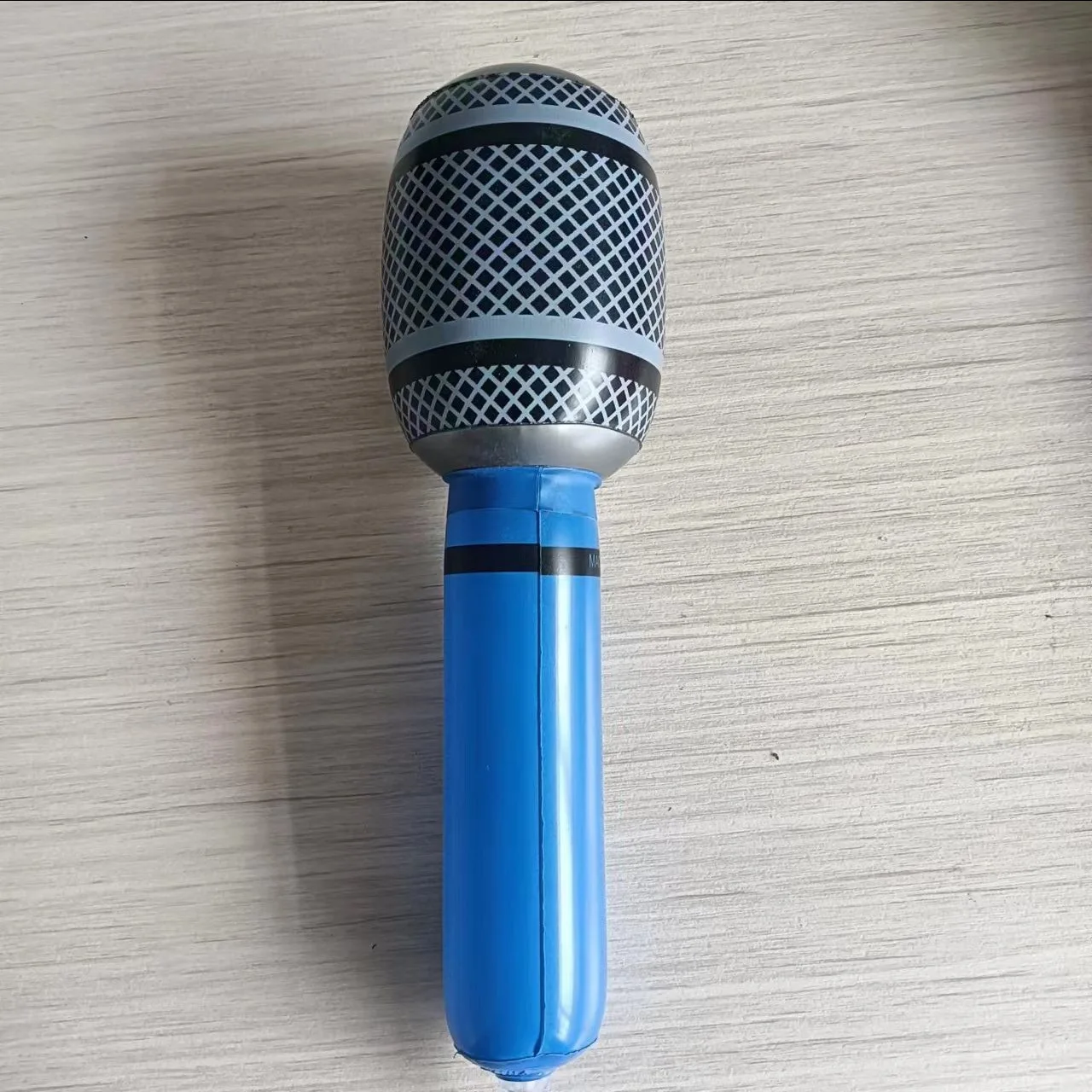Customized Lightweight PVC Inflatable Microphones  Toy  for Outdoors Decompression and Relaxation