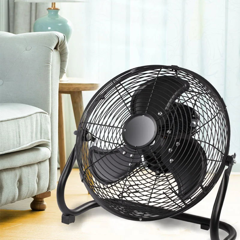 16 Inch Electric Motor cooling Industrial Design High Velocity Metal Blades Floor Fan
