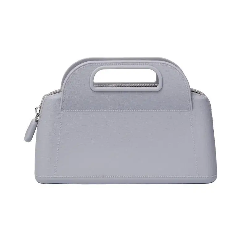 Hot Selling Customizable Color Logo Silicone Cosmetic Bags Cosmetics Storage Bag for Small Items Lipstick Candy Zipper Bag