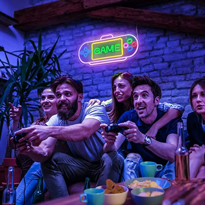 Wall mounted custom sign letters neon led with remote custom sign maker led neon signage led neon flexible