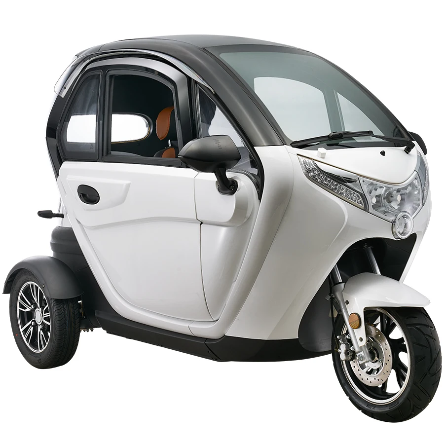 POLARIS High Speed Electric Passenger Tricycle Trike Scooter Motorcycle with 3 Wheel for Adult