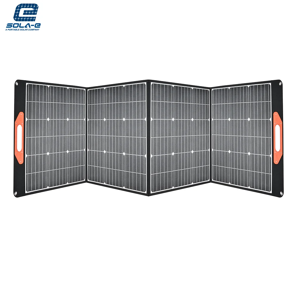 Ультра легкие ETFE складные солнечные панели PV модули моно 200 ватт портативная солнечная панель для кемпинга