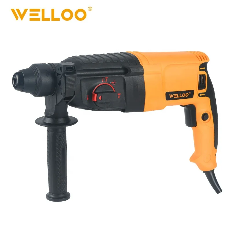 
WELLOO 800w electric 26mm rotary hammer drill machine RHML7026 