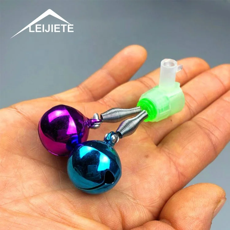 Новое поступление обработанные колокольчики красочные пластиковые рыболовные удочки сигнализатор укуса зажим для наконечника аксессуар