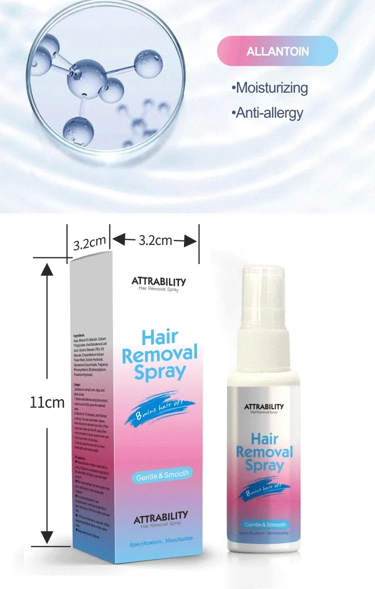 Распродажа, оптовая продажа, безболезненные продукты для подмышек, спрей для удаления пенистой депиляции, средство для удаления волос у мужчин и женщин, органический спрей для удаления волос