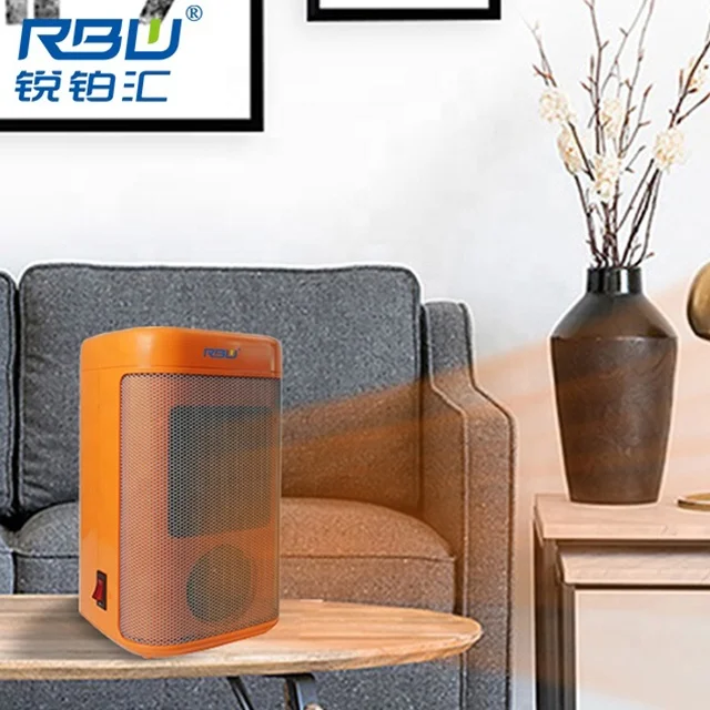 Personal space 3s fast heating bluetooth speaker portable tabletop electric heater