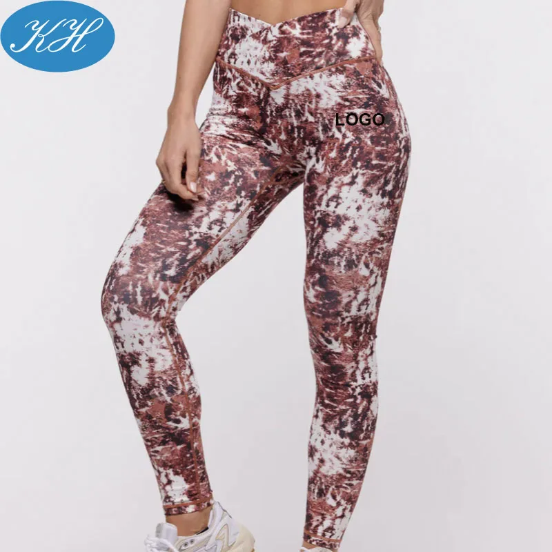 Custom PRINTED Women Fitness Wear High Waist Yoga Set Lady Sports Bra Shorts Leggings Set