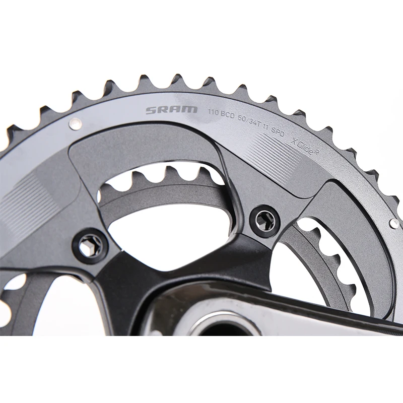 SRAM Force 22 2X11 Speed FC шоссейный велосипед кривошипная система 50X34T 53X39T 170 172 5 мм карбоновый рычаг GXP
