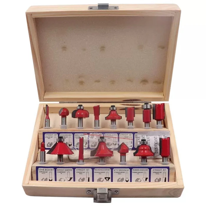 professional router bit set 6 12 15 24 35 50 70 100pcs set mill cutter for wood cutter