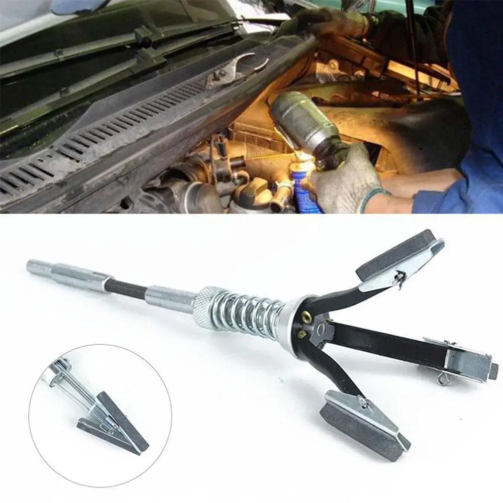 51-177mm Three-jaw Cylinder Sander Inner Diameter Grinder Steel Flexible Shaft Honing Car Engine Brake Cylinder Bore Hone Tool