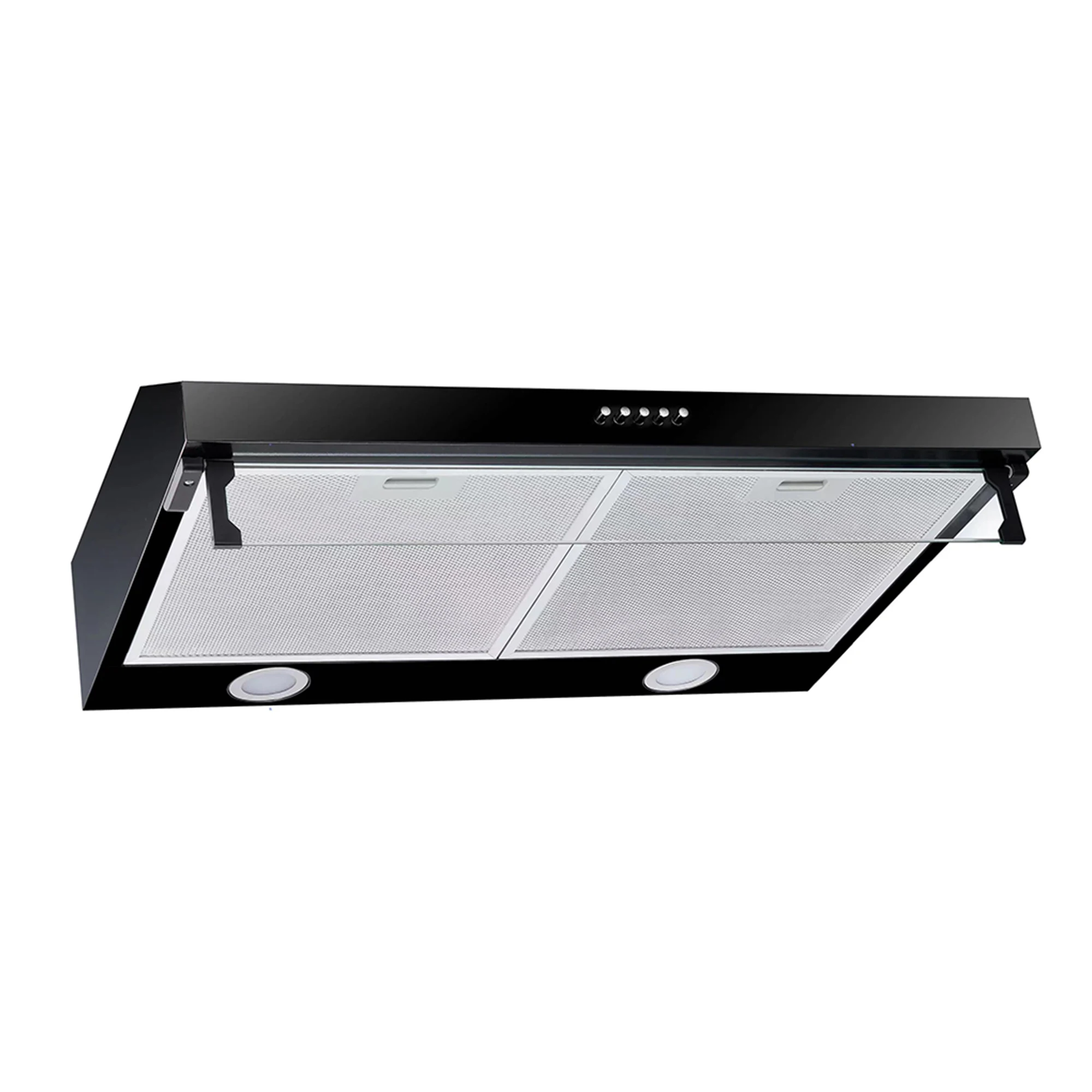High Quality Big Suction Button Control Copper Motor 600-900mm Slim Kitchen Range Hood  Kitchen Chimney Cooker Hood