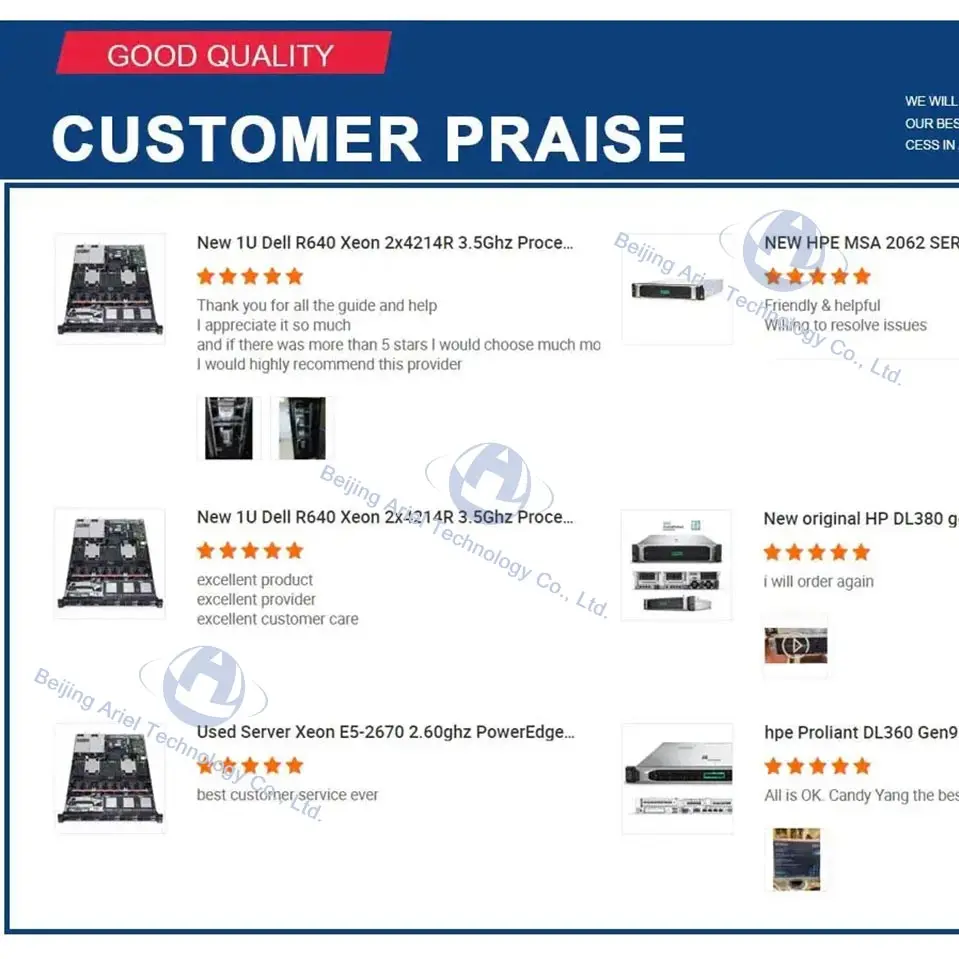 Hpe Proliant Ml30 Gen10 G10 P44722-371 1p 16gb-U 8sff 500w Rps Hp System Pedestal Tower Server