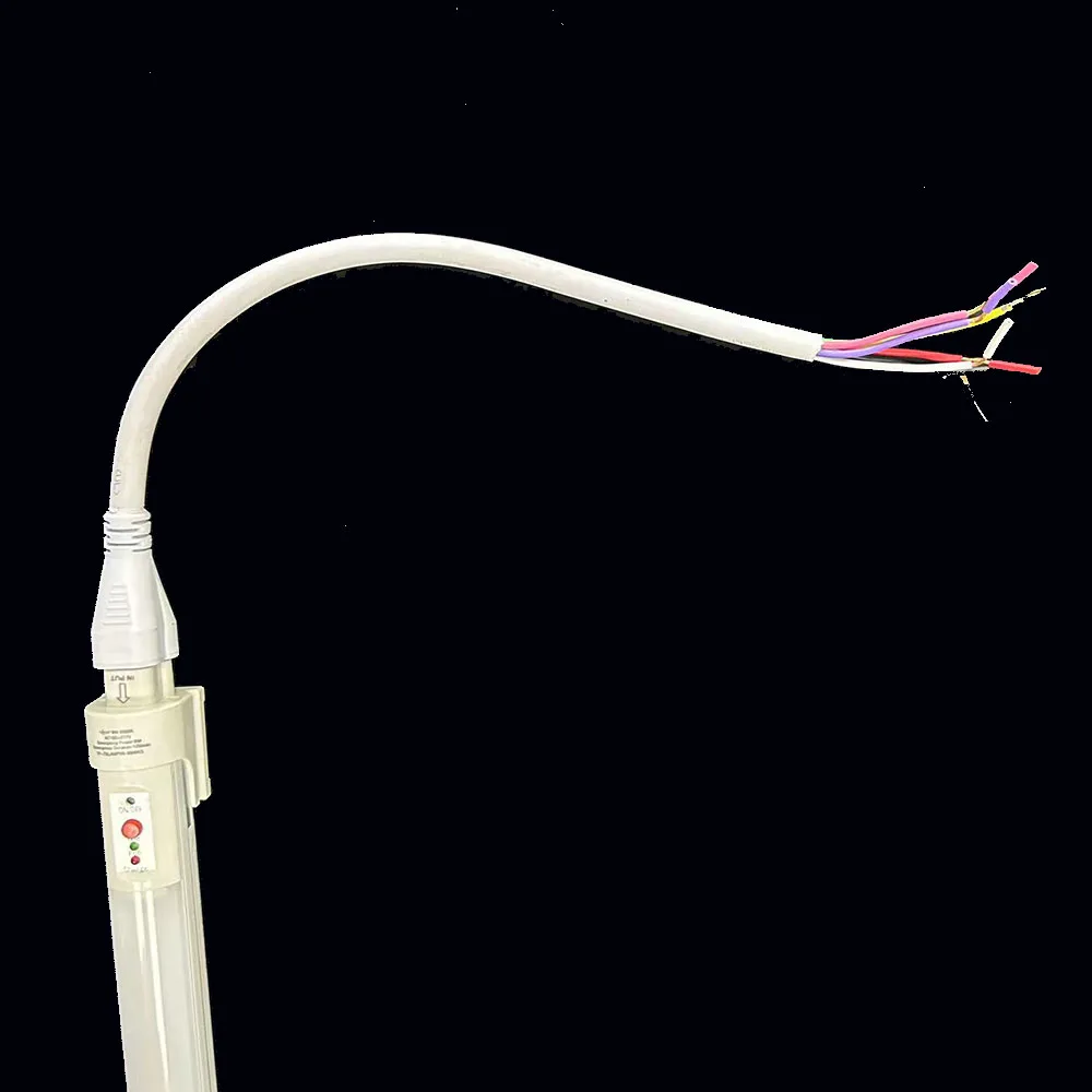 2ft 4ft T8 Emergency light Tube Integrated Connectable Rechargeable light With Internal Battery Backup 2 hours