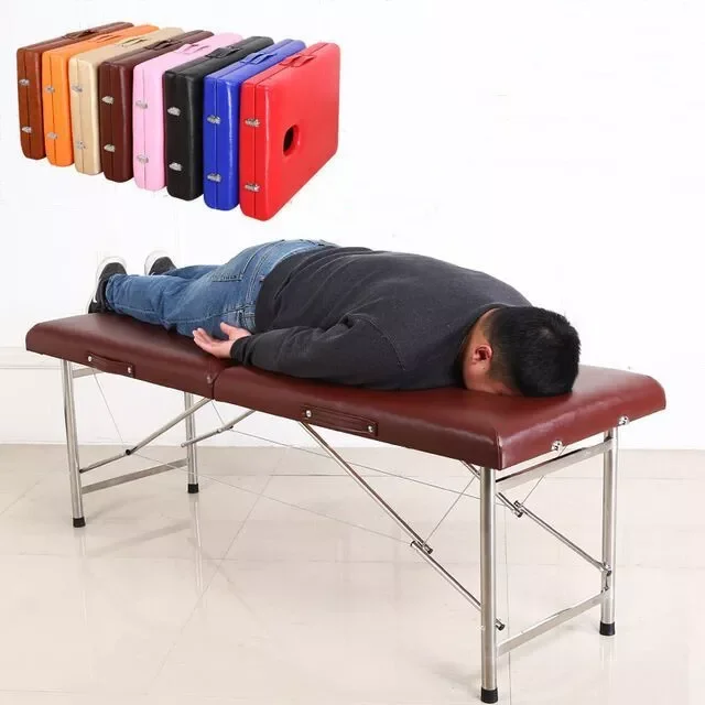 Factory direct sales portable folding head spa bed massage tables beds medical massage bed