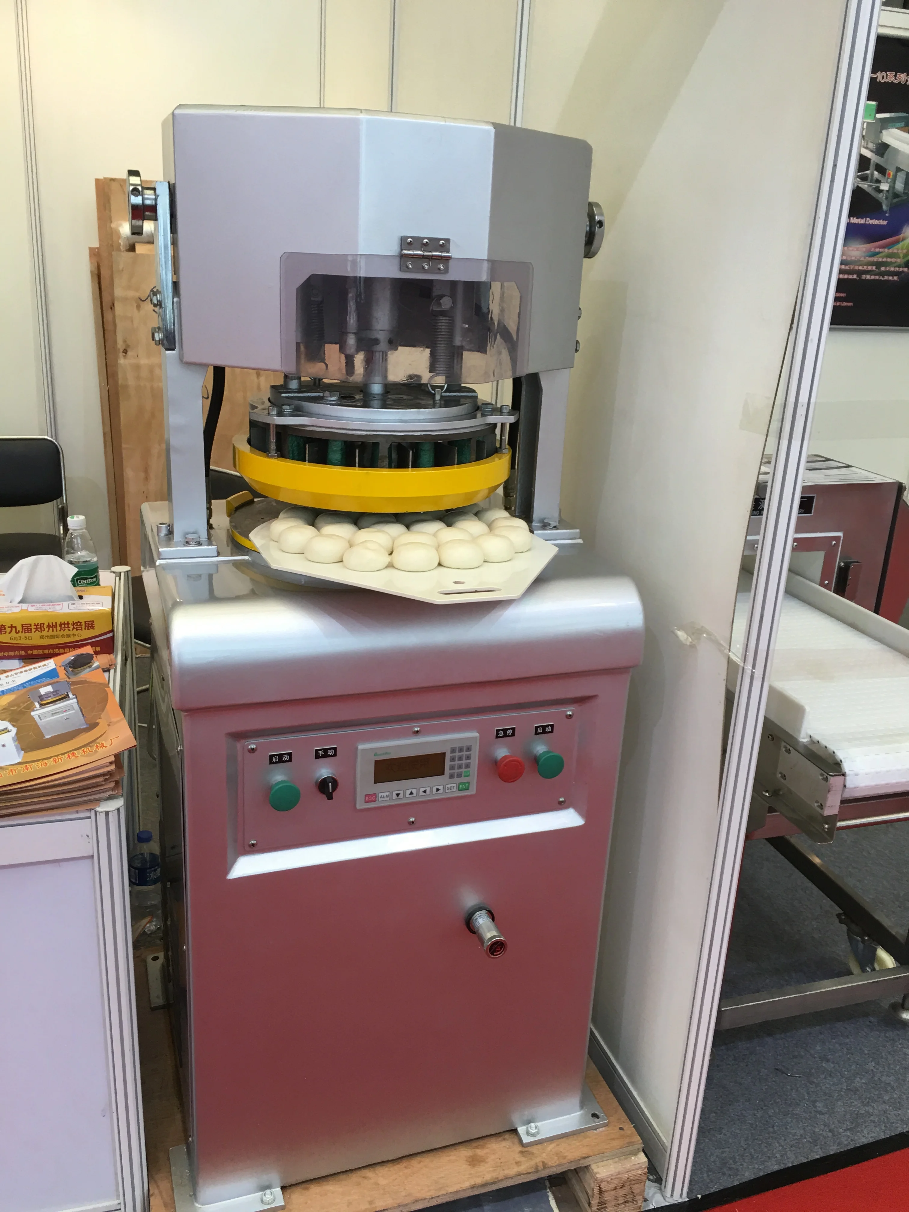 
Semi-Auto Dough Divider and Rounder/Industrial Dough Ball Forming Machine/Manual Dough Divider Rounder 
