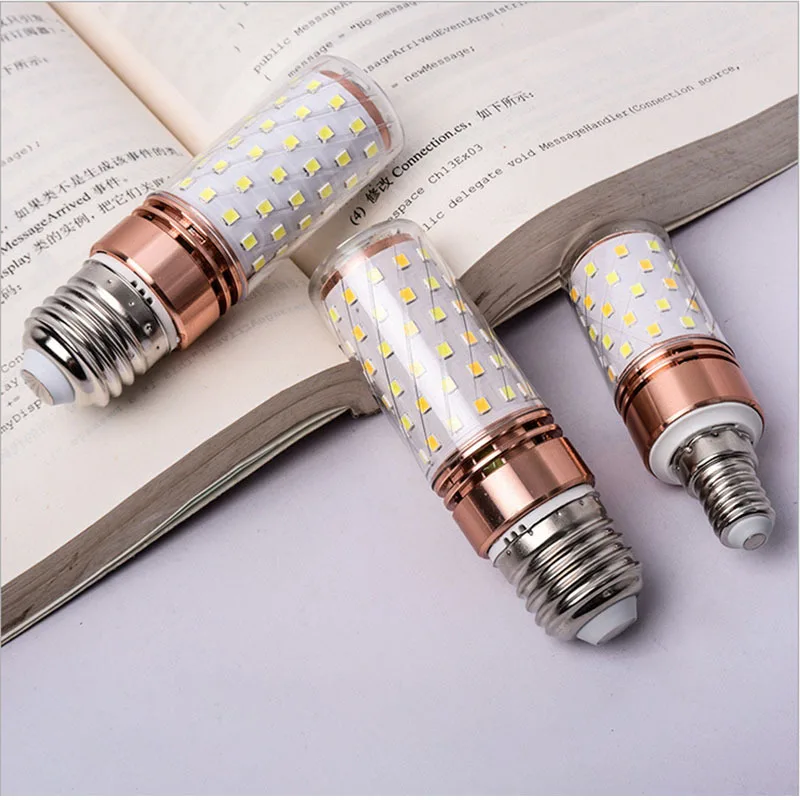 China wholesale 220v corn led light bulbs E14 16 watts Energy Saving Lamp warm white Led Bulb Light