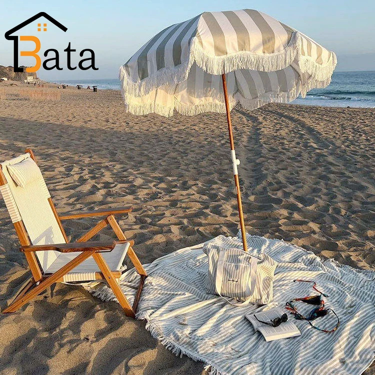 Wholesale Custom High Quality Promotion Outdoor Garden Beach Umbrellas