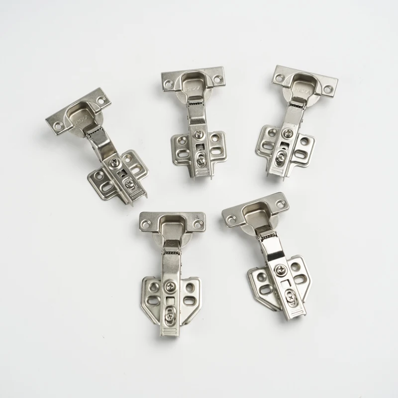 Современная петля с гидравлическим демпфером и плавным закрыванием бесшумная прямая для мебели шкафов из стали ванной кухни