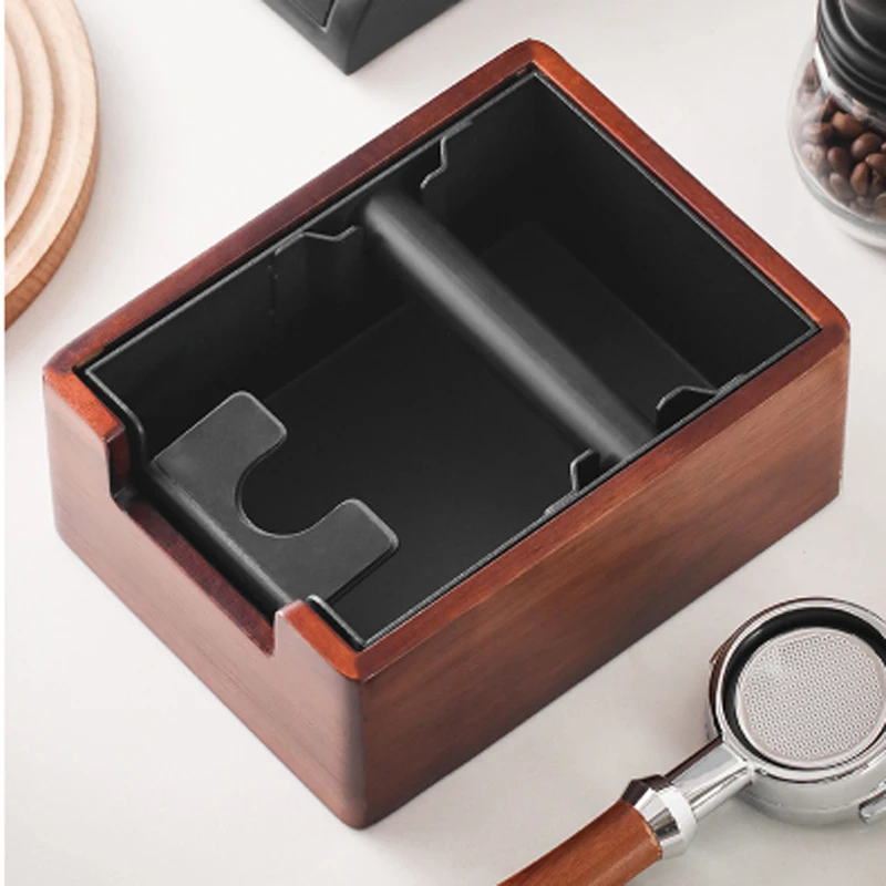 Grounds Knock Box Large Capacity Knock Box for Espresso Coffee Waste Box Container