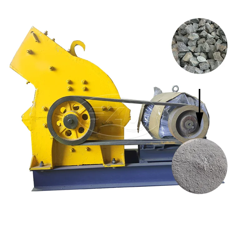 Pc400x300 Hydraulic Hammer Crusher Hammer Mill Hammer Crusher Good Quality Glass and Stone 20 Customizable 1 Year Warranty
