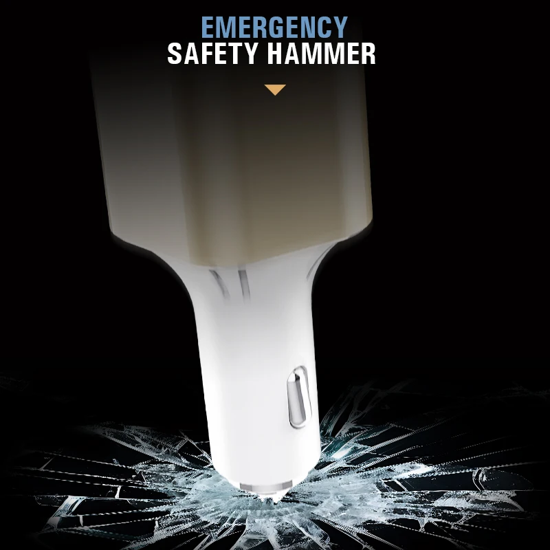 N ew material 86-3 Car Air Purifier Charger Car anion air purifier