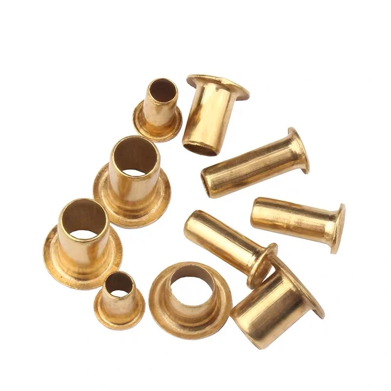 Metal Hollow Tubular Rivets Eyelets Grommets For Clothing Shoes