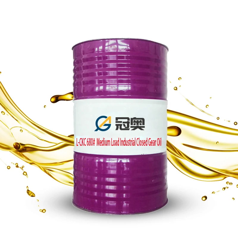 high quality L CKC 680# medium load industrial closed   toothed gear oil on sale