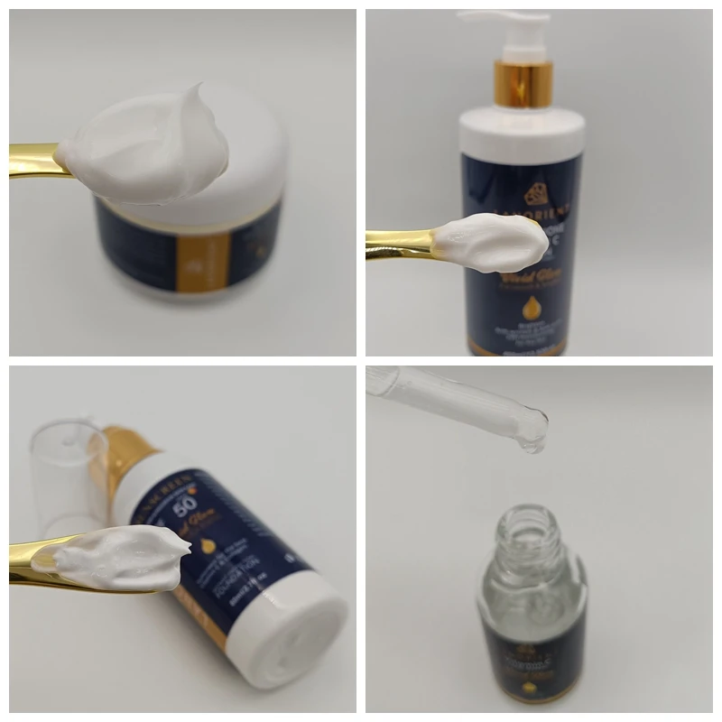 Hot Natural Organic Good Products Private Label Niacinamide Vegan Face Brightening Skin Care Set (New) For Dark Skin