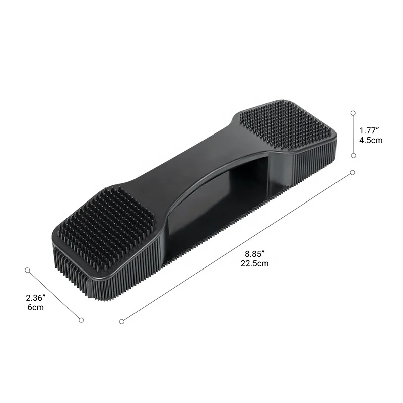 5 in 1 Plastic Horse Care Set with Custom Logo Includes Mane & Tail Brush Scraper Curry Comb