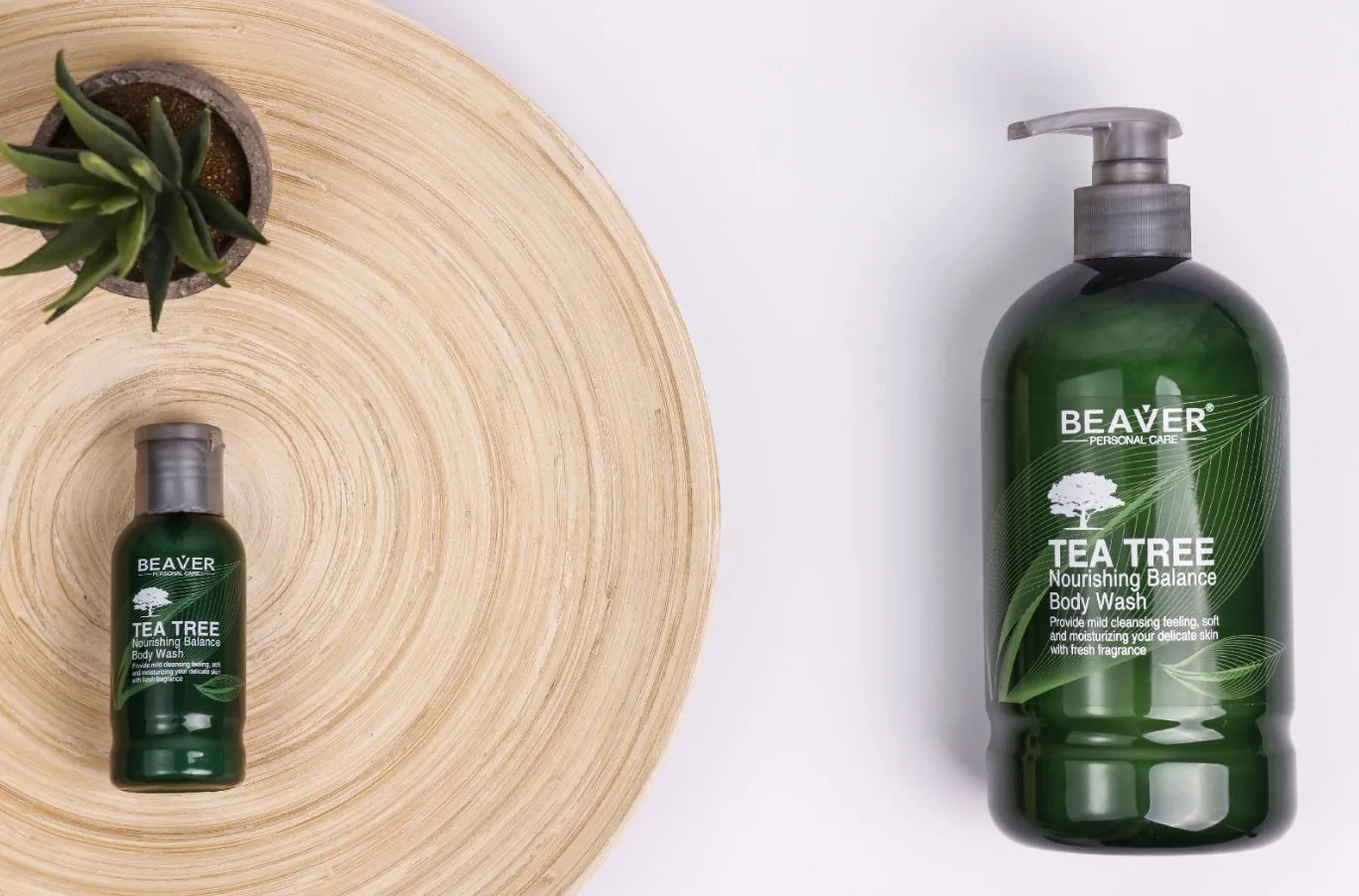 TEA TREE soft and moisturizing your delicate skin BODY WASH