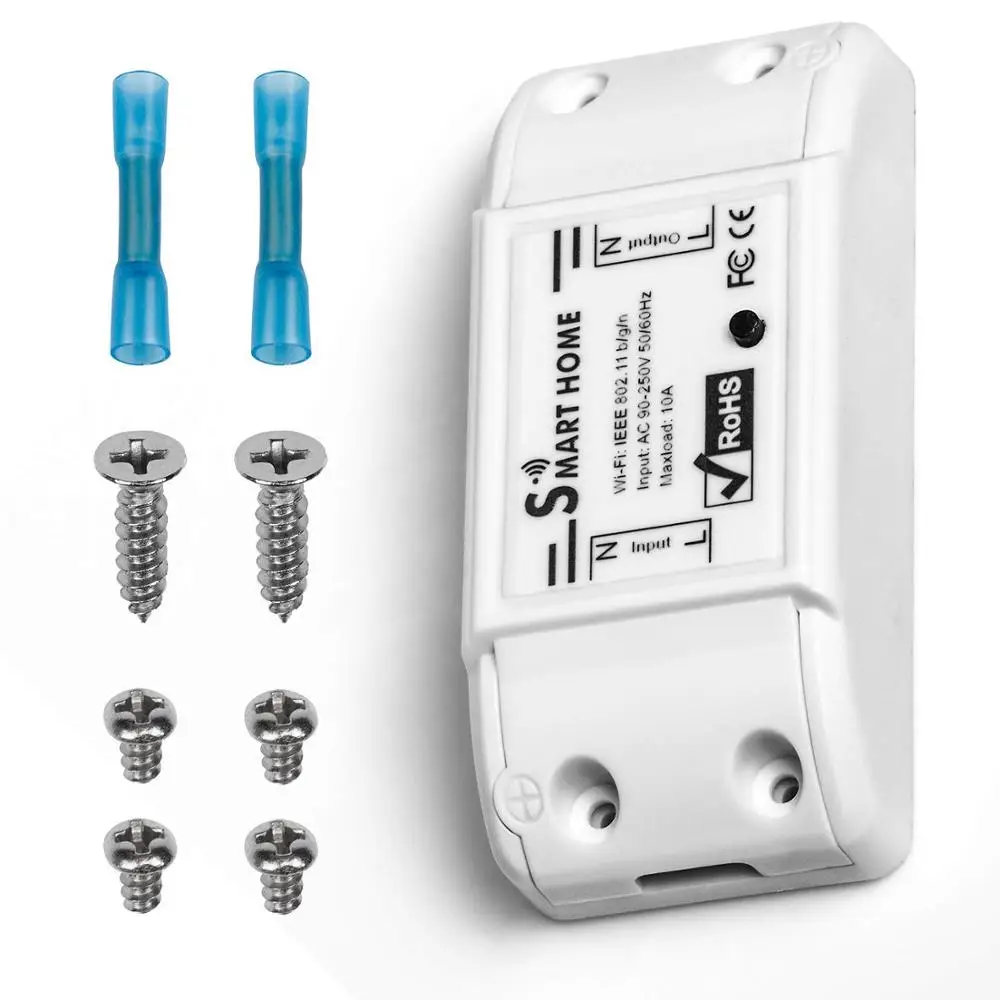 
Smart Home 120V 220V 240V Wireless Remote Control Wifi Wall Power Switch Alexa Voice Control from China Manufacturer 