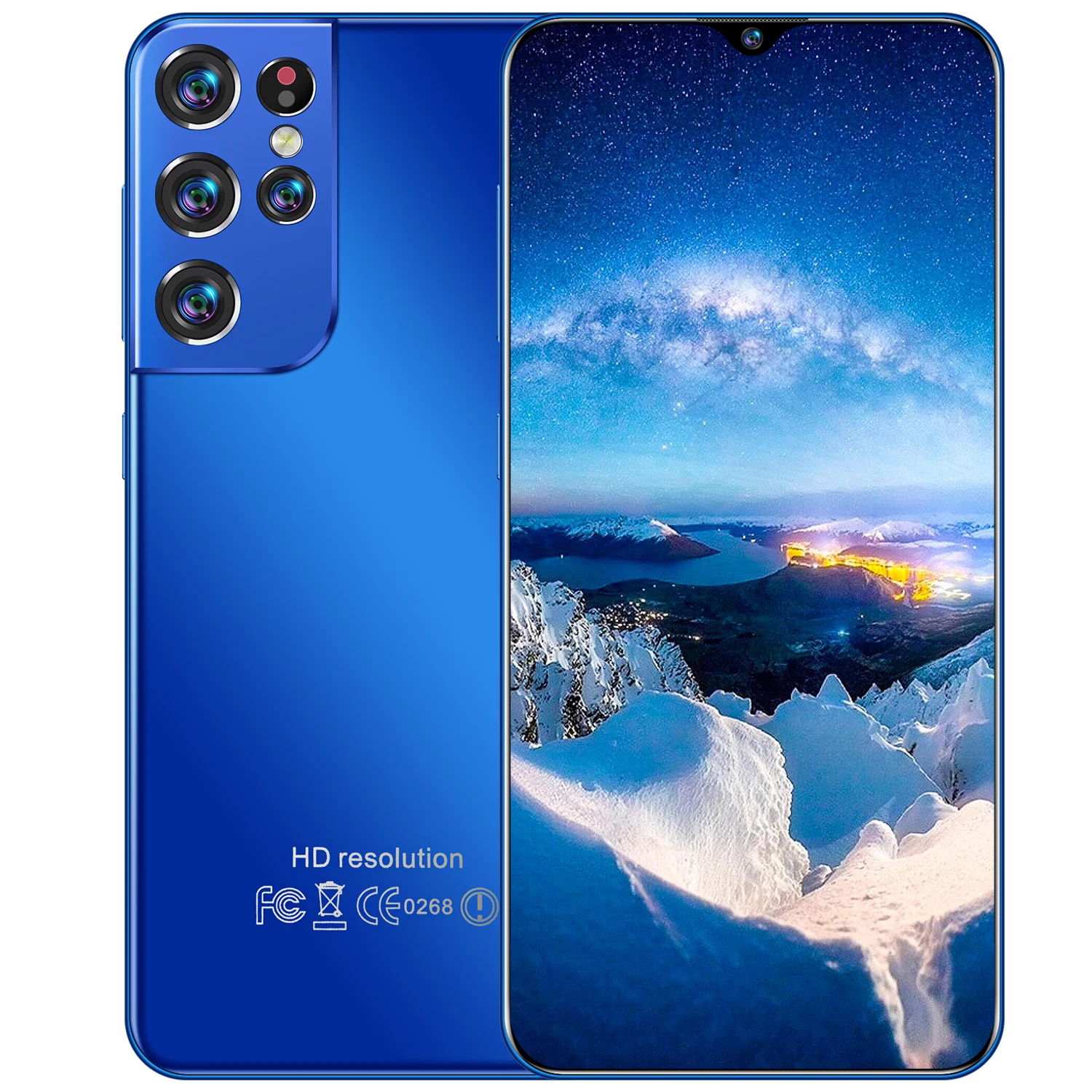 Factory Direct Sale S21 Ultra 16GB+512GB Android Smartphone With Stylus Support 4G 5G Network Super Endurance Mobile Phone