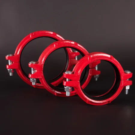 pipe fittings Rigid groove joint grooved fittings ductile iron flexible coupling for fire fighting