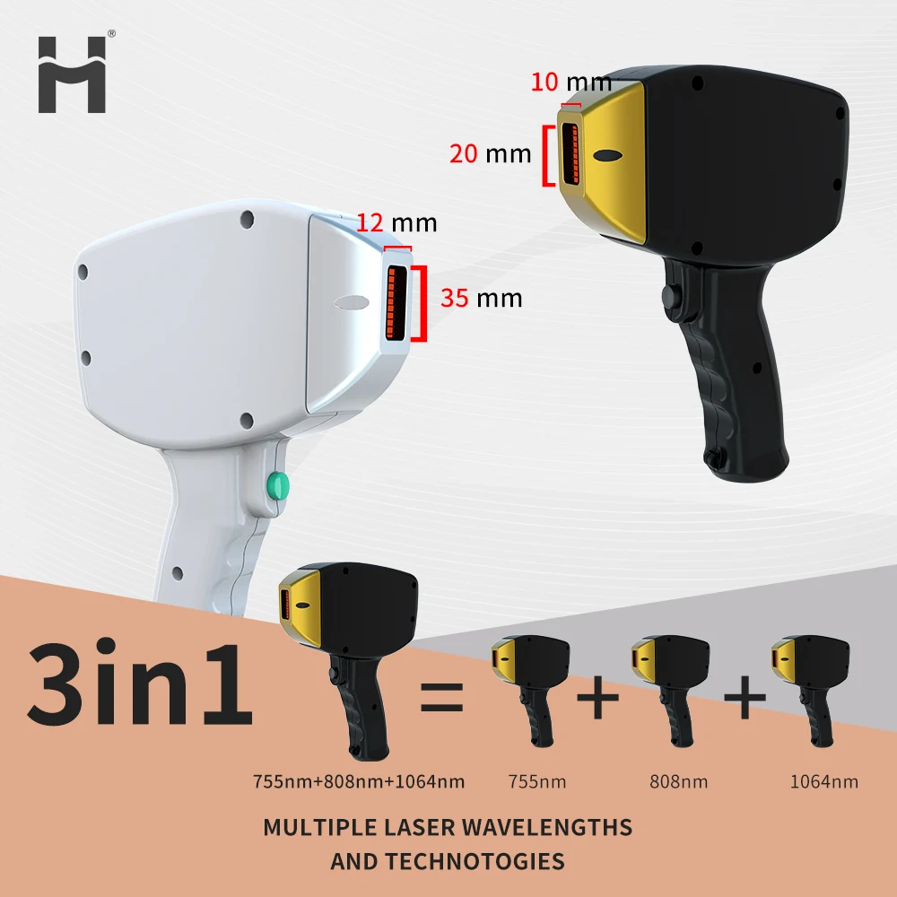 2024 Factory Price Titanium 2000 3000W 3 Waves Diode Laser Hair Removal Ice Platinum Machine