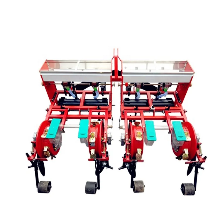 2021 Hot Sale Double Ridge Four Row Corn Soybean Peanut Okra Multifunctional Planter For Farm