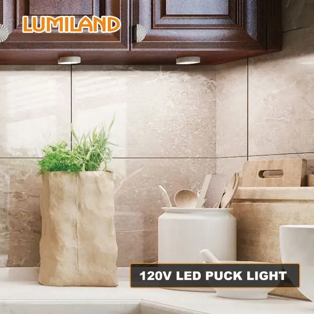 China Plug in 120v Surface Mounted Linkable 4 Watt LED Under Kitchen Cabinets Light