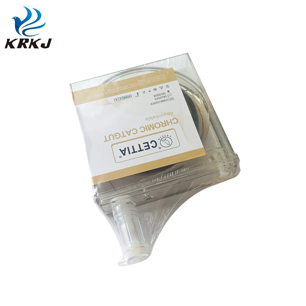 CETTIA KD415 absorbable pet chromic gut cassette surgical sutures for veterinary use
