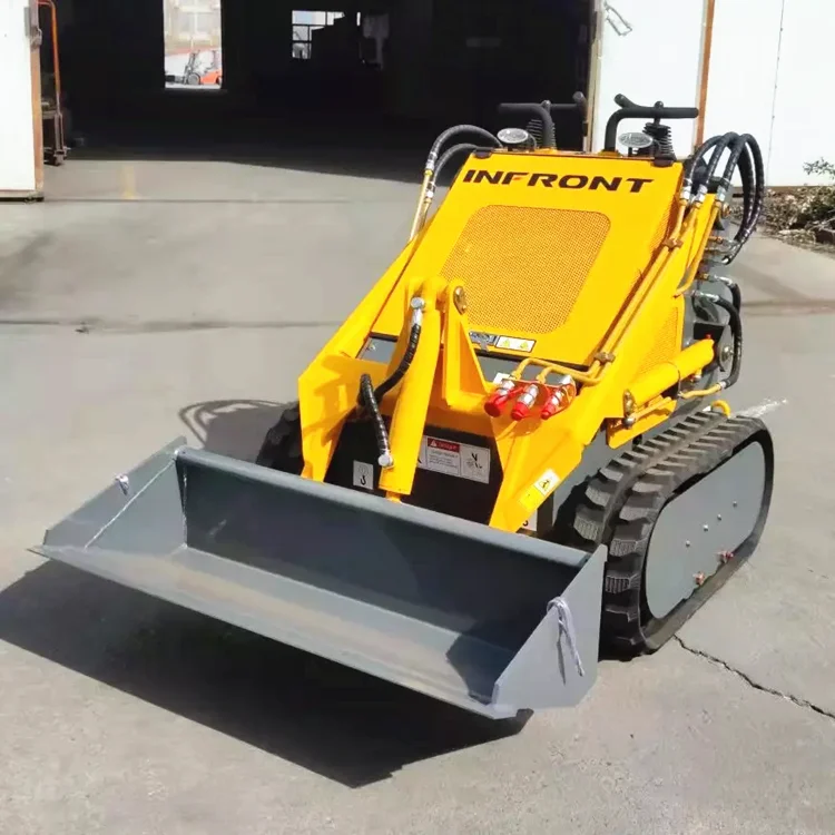 INFRONT Skidsteer Loader Mini Wheel track skid steer loader For Sale