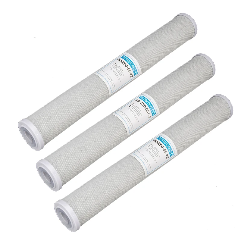 10/20 inch home and commercial machine front CTO activated carbon filter