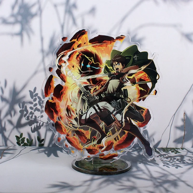 Exquisite action Figure pendant Attack on Titan Mikasa Ackerman anime Acrylic standees