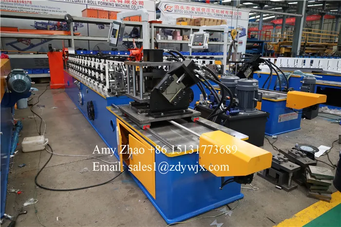 JCX Light steel CD stud UD track C U channel roll forming machine for drywall