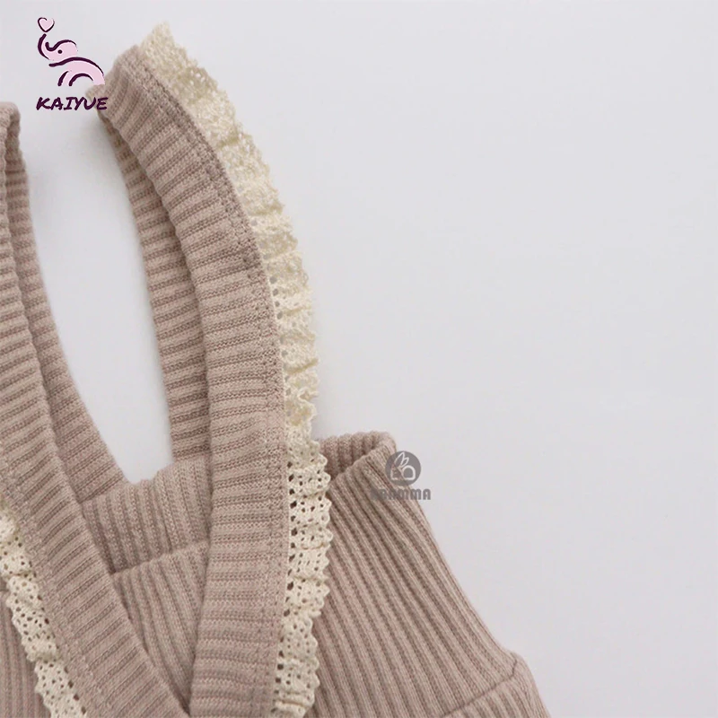 New Spring Newborn Baby Girls Solid Cotton Bodysuit Cute Cotton Romper Jumpsuit Cotton baby  Sleeveless Suspenders Jump suit