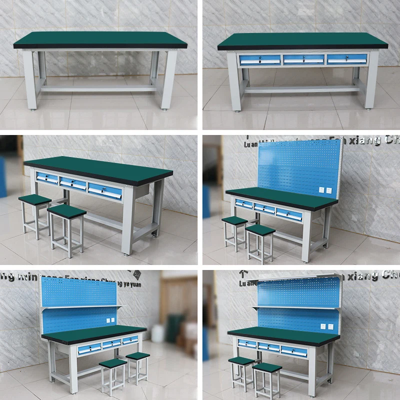 OEM/ODM Customized factory assembly line assembly anti-static Kanban workbench with two bench