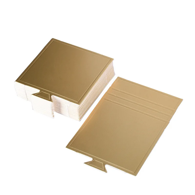 Food Packaging Tray Corrugated Round Mini Cake Base Tray Of Various Sizes Drum Paper Cake Board