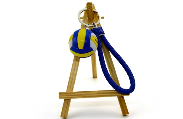 Custom Logo Wholesale Cheap High Quality Volleyball /Balls Keychain